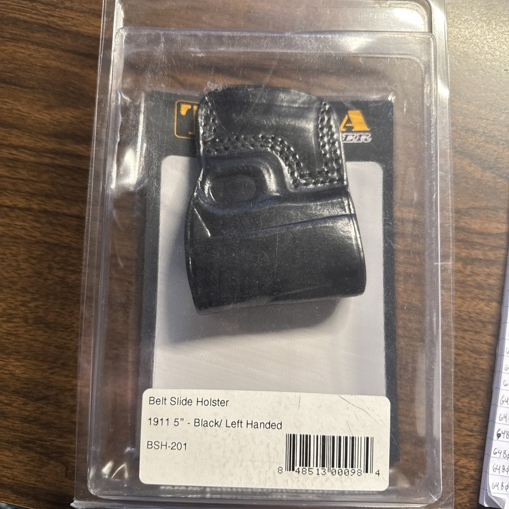 Tagua Belt Slide Holster OWB for 1911 3 - 5