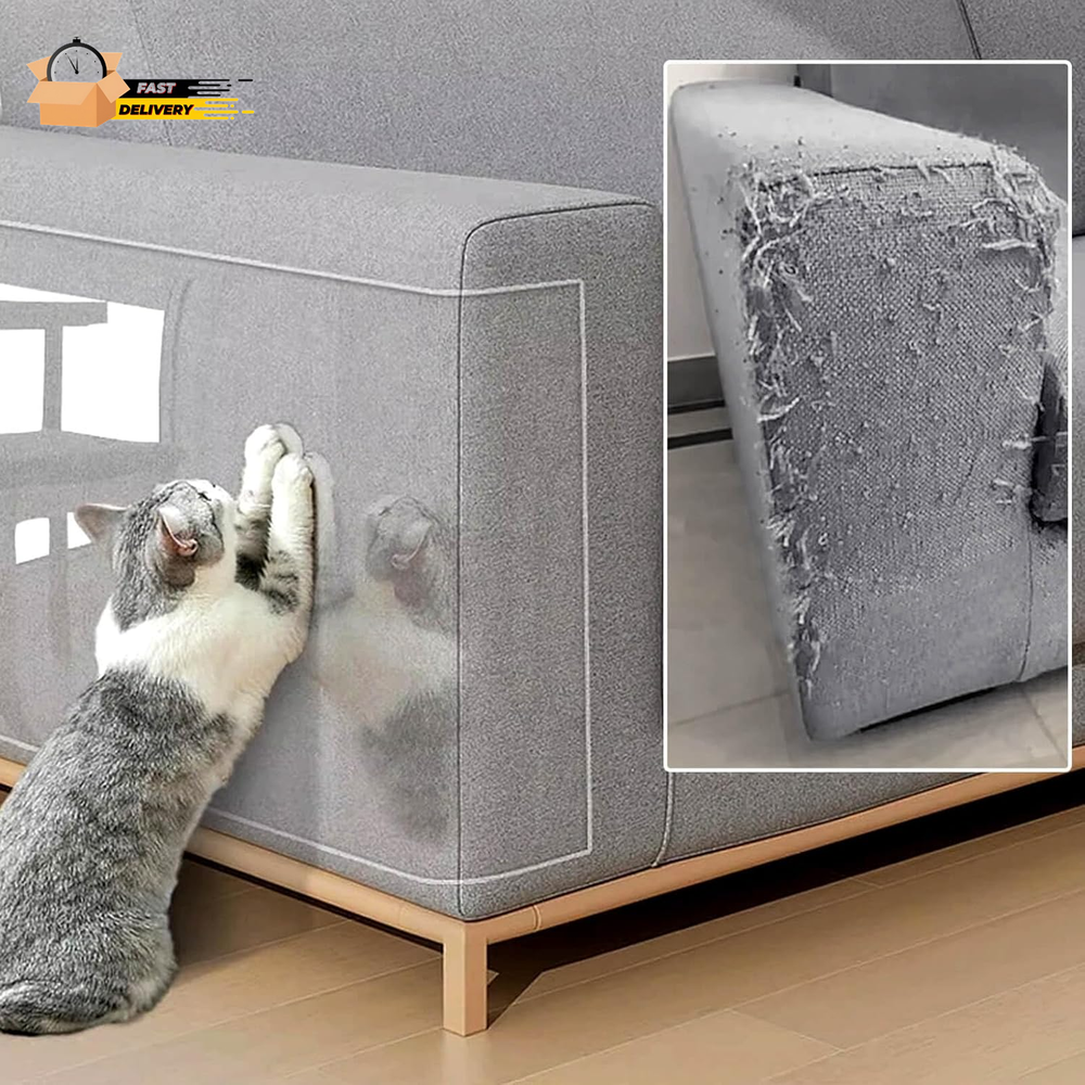 Cat Scratch Furniture Protector No Pins 10 Sheets 17