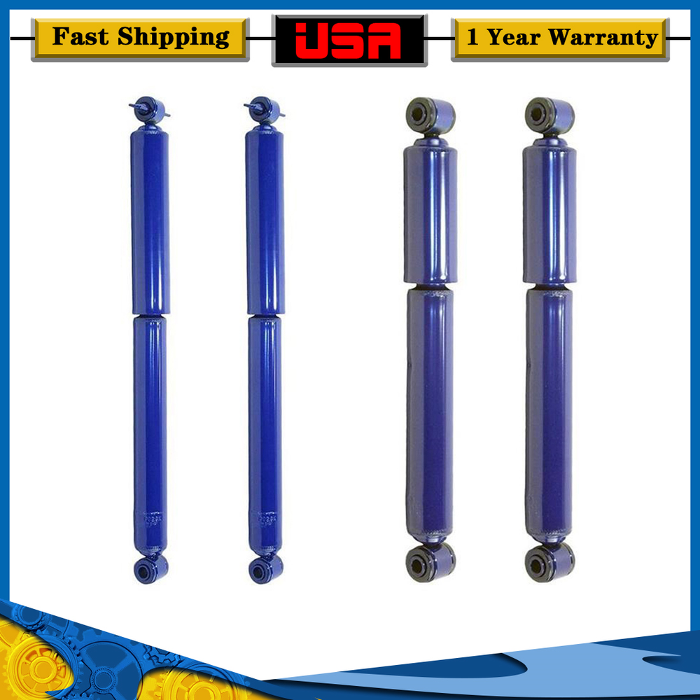 For Chevy S10 Blazer 83-94 S10 82-04 4X4 Front Rear Monroe Shocks 32186 32194