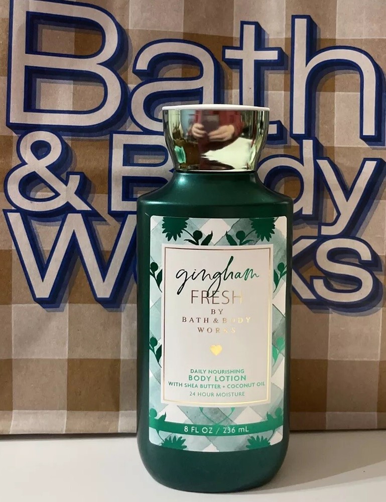 “GINGHAM FRESH” Body Lotion  8 FL OZ.   BATH & BODY WORKS. SHIPS FREE!!