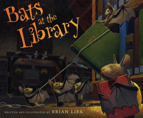 Bats at the Library - Hardcover By Brian Lies - VERY GOOD