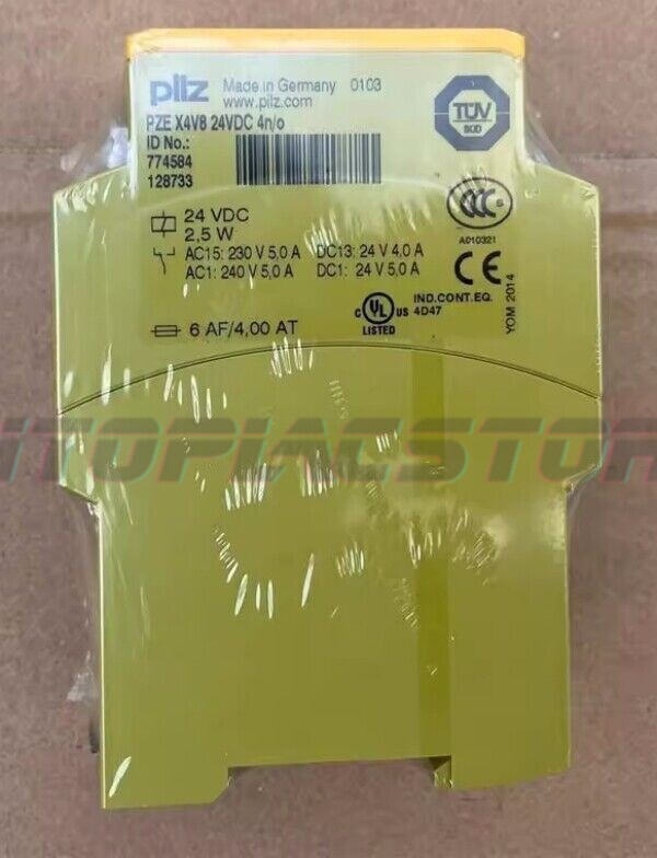 NEW Pilz 774584 PZE X4V 8 safety relay UPS Shippin~~