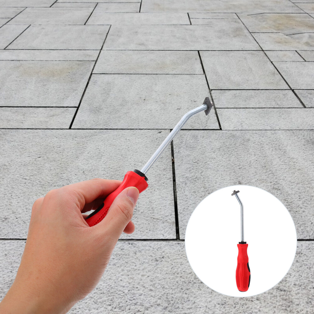 2-Piece Grout Removal Scraper for Tile Joint Cleaning and Sealant Removal