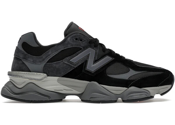 Size 6.5M/8W - New Balance 9060 Black Castlerock Grey U9060BLK