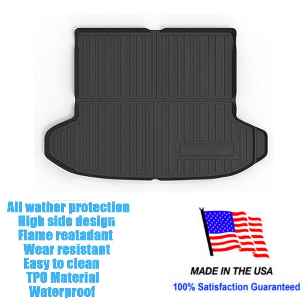 Rear Trunk Boot Tray Liner Mat TPO Floor Carpet for KIA Sportage 2023 2024 2025