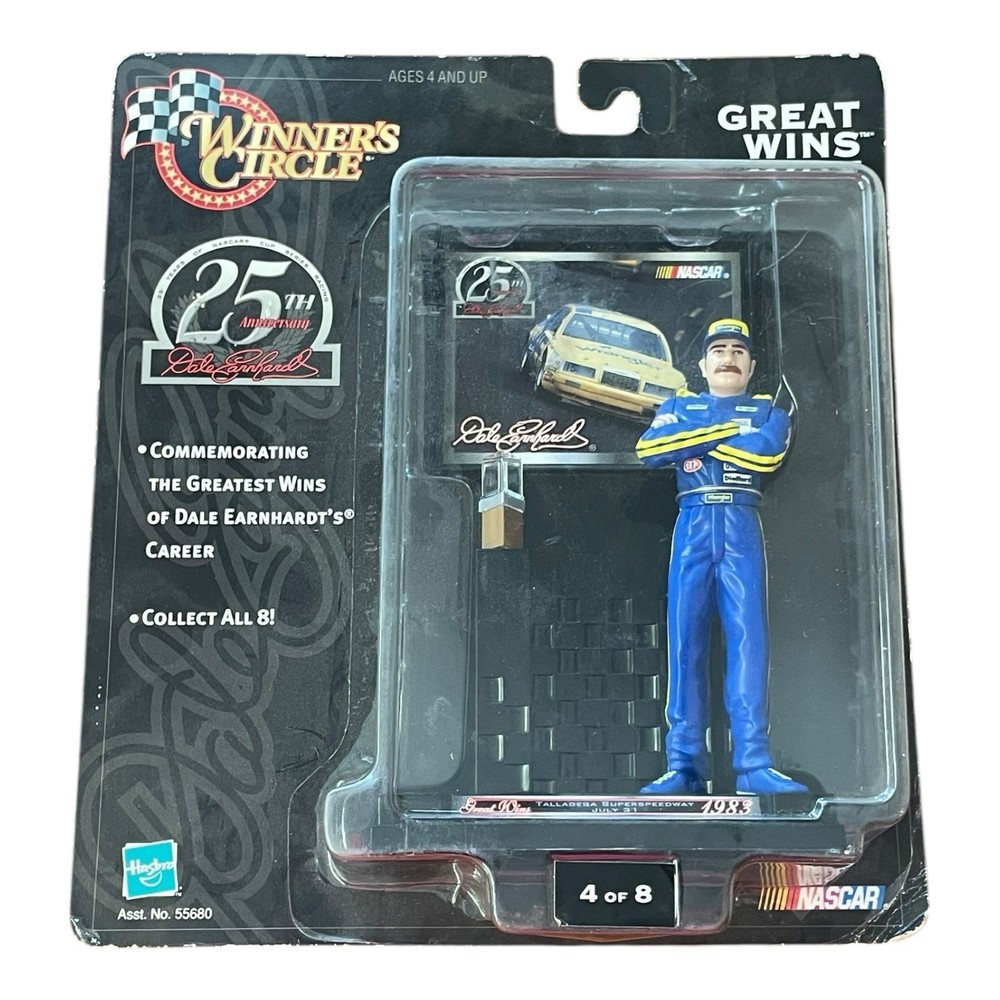 Dale Earnhardt #3 Winner’s Circle Great Wins 4 of 8 Collectible Figure