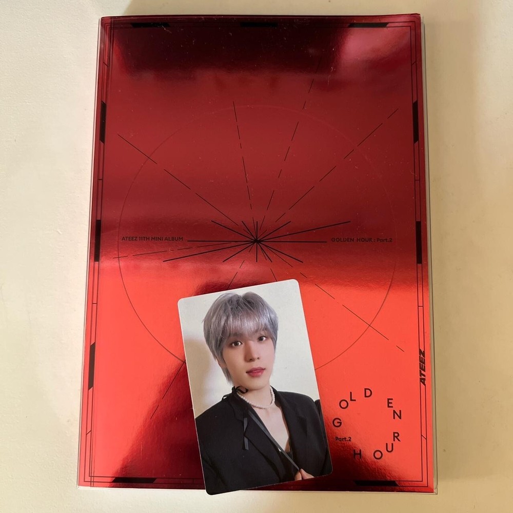 ATEEZ 11th Mini Album GOLDEN HOUR: PART.2 (Yunho Photocard)