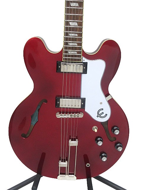 Epiphone Riviera Sparkling Burgundy 2022 Semi-Acoustic Electric Guitar
