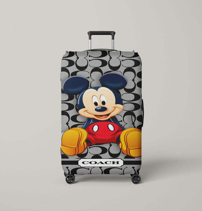 Mickey Mouse Cartoon Waterproof Luggage Cover for Suitcase