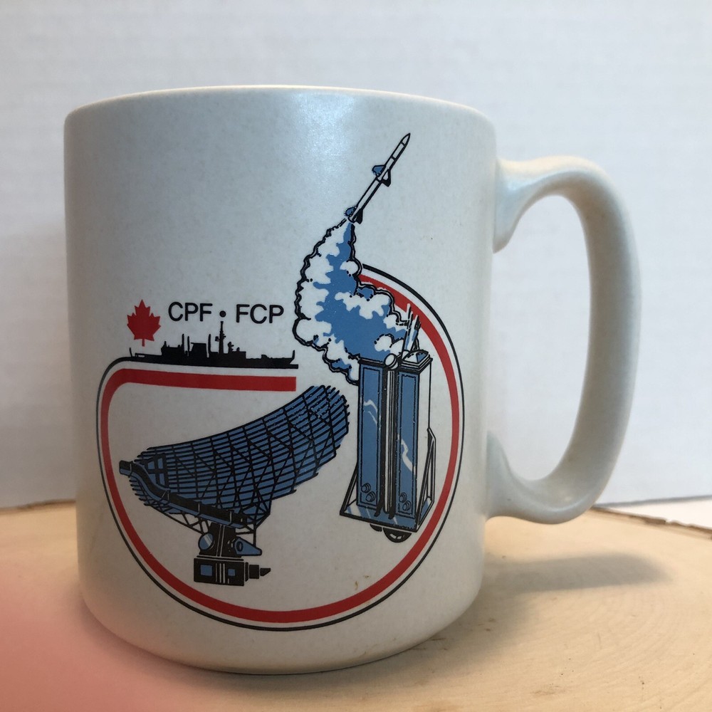 Pfaltzgraff Raytheon CPF FCP Canada Mug 10-270 Classic Stoneware