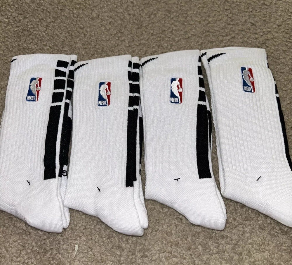 Nike NBA Elite DRI-FIT  Socks  4 Pair Large