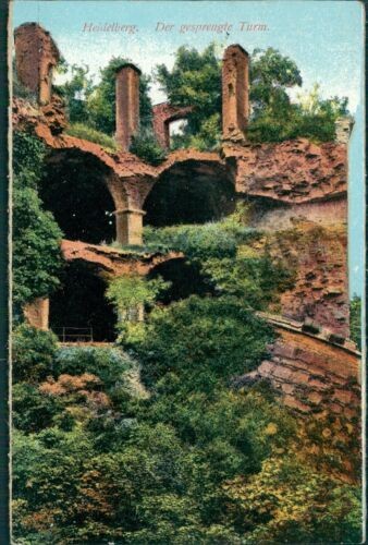 Ansichtskarte Heidelberg Der Gesprengte Turm   (Nr.936)