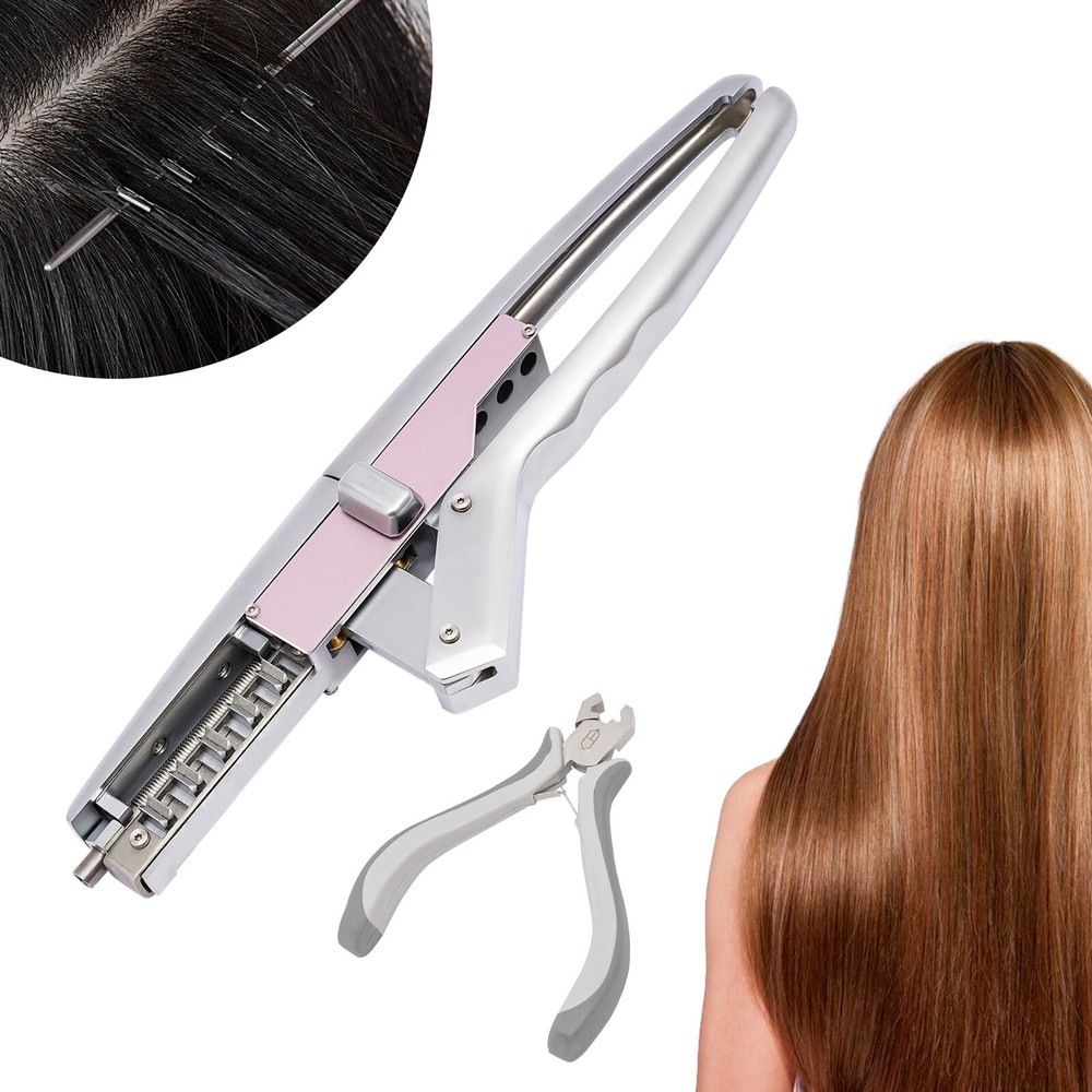 6D Hair Extension Tool - Lightweight, Natural Look, Lasts Up to 6 Months
