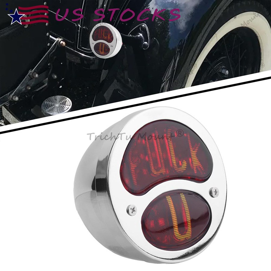 Vintage Brake Stop Tail Light For Ford Model A Ford Duolamp Taillight 1928-1931