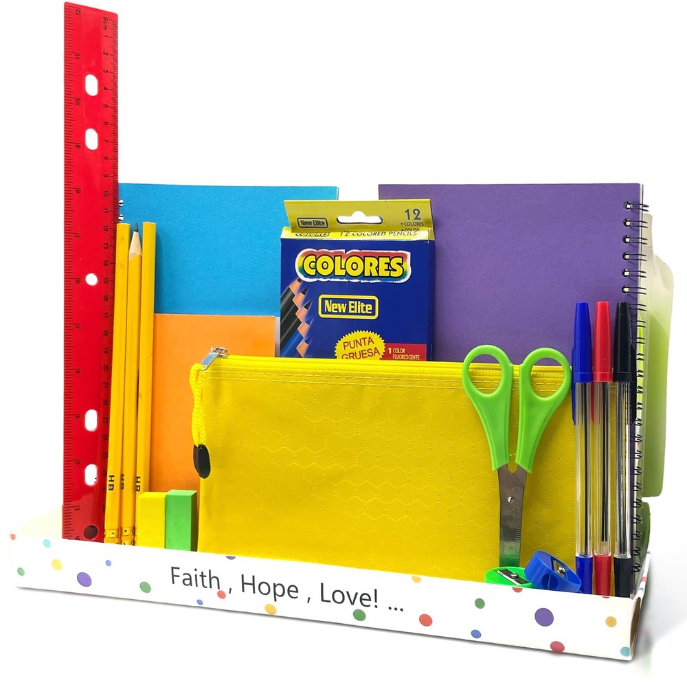 Back to School Supplies Bundle Kit for Kids Bulk Church Sunday School Supplie...-image