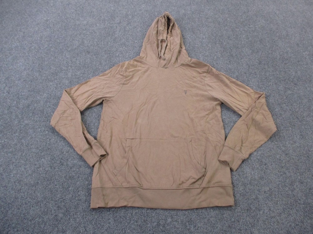 All Saints Hoodie Sweatshirt Men S Beige Logo Pullover Brace Oth Casual Outdoor