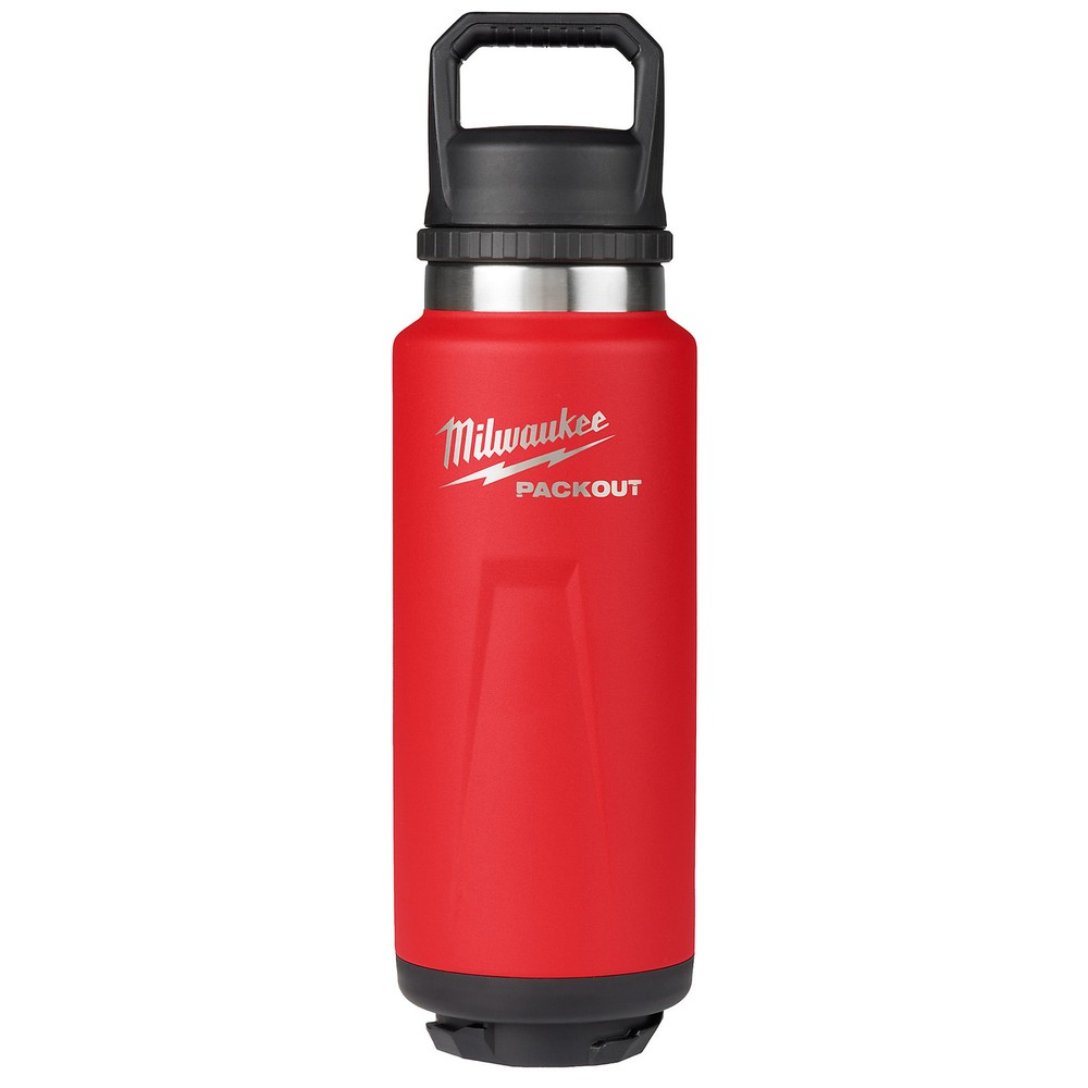 Milwaukee PACKOUT 36oz Insulated Bottle with Chug Lid Red 48-22-8397R