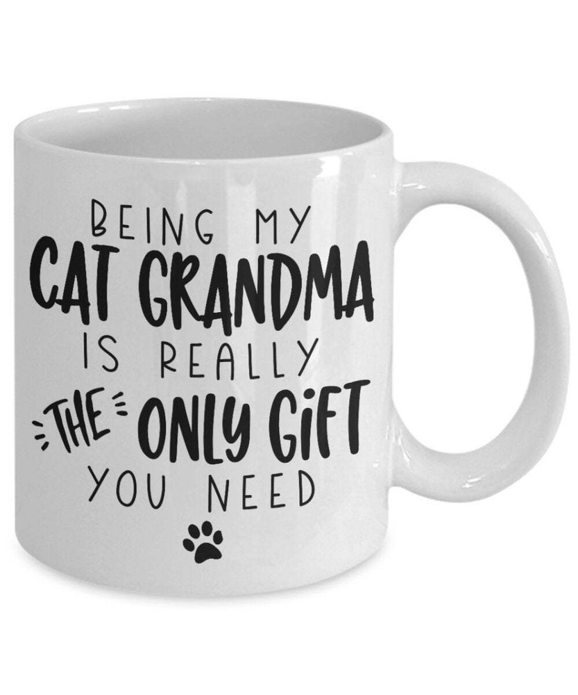 Cat Grandma Gift For Cat Grandma Cat Grandma Mug Cat Grandma Christmas Gift Cat
