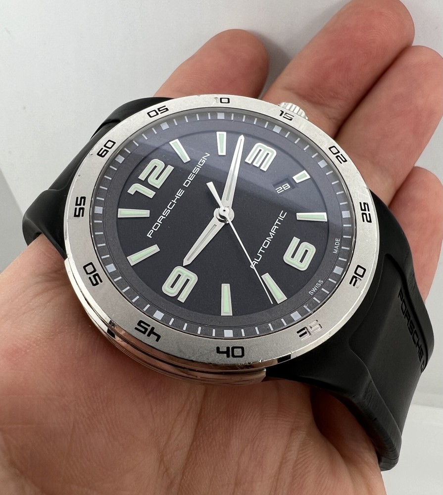 PORSCHE DESIGN AUTOMATIC FLAT SIX  REF  P6310 MEN'S WATCH  44mm