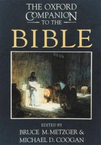 The Oxford Companion to the Bible (Oxford Companions) - Hardcover - VERY GOOD