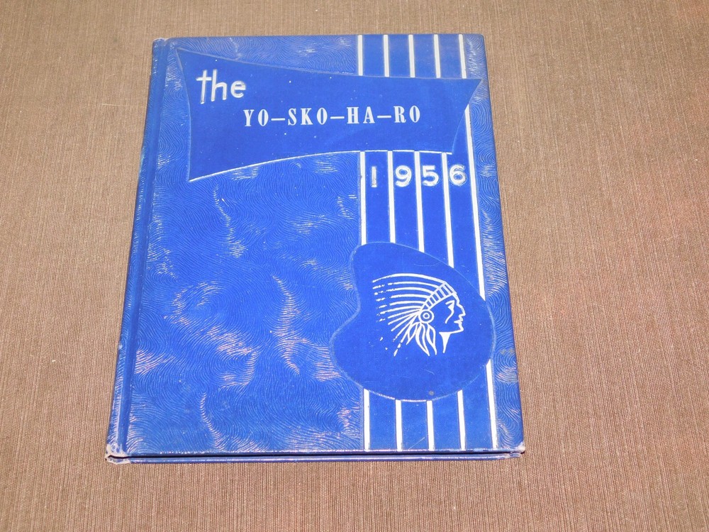VINTAGE 1956 THE YO-SKO-HA-RO SCHOHARIE NY CENTRAL SCHOOL YEARBOOK