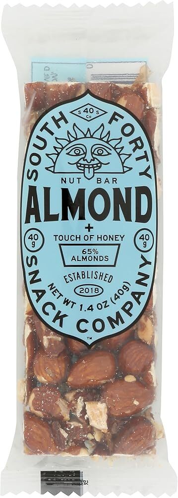 SOUTH 40 SNACKS Almond Nut Bar, 1.4 OZ