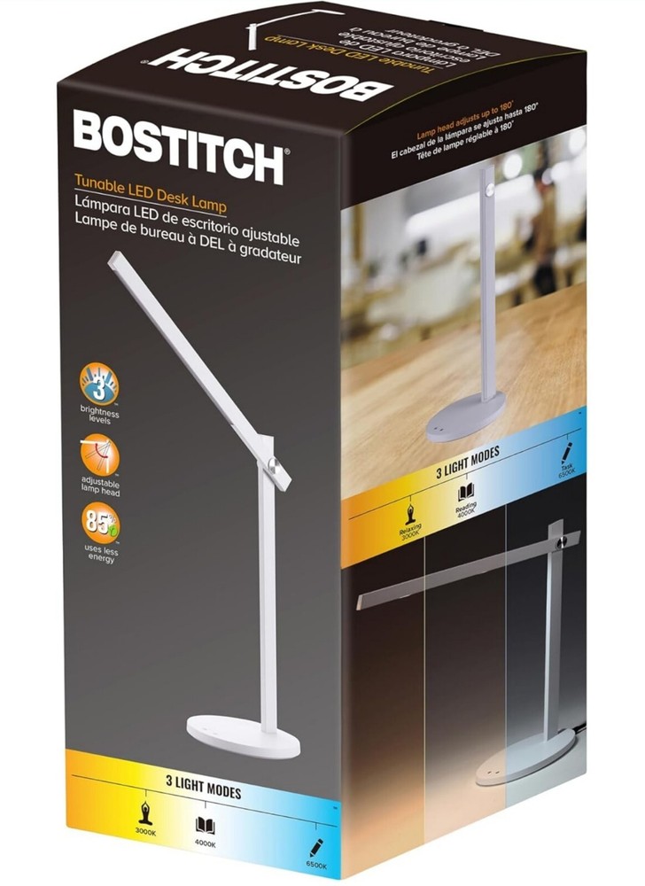 Bostitch LED Desk Lamp Matte