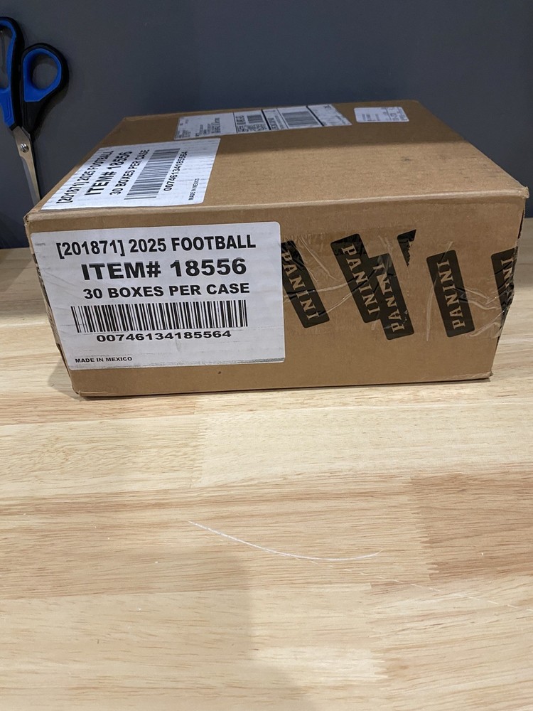 2025 Panini Donruss Football Holiday Tins 30 Box Factory Sealed Case