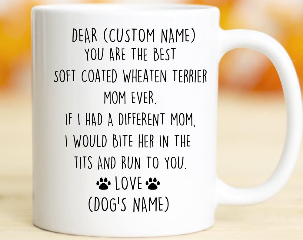 Soft Coated Wheaten Terrier Mom Birthday Gift Soft Wheaten Mom Christmas Gift Wh