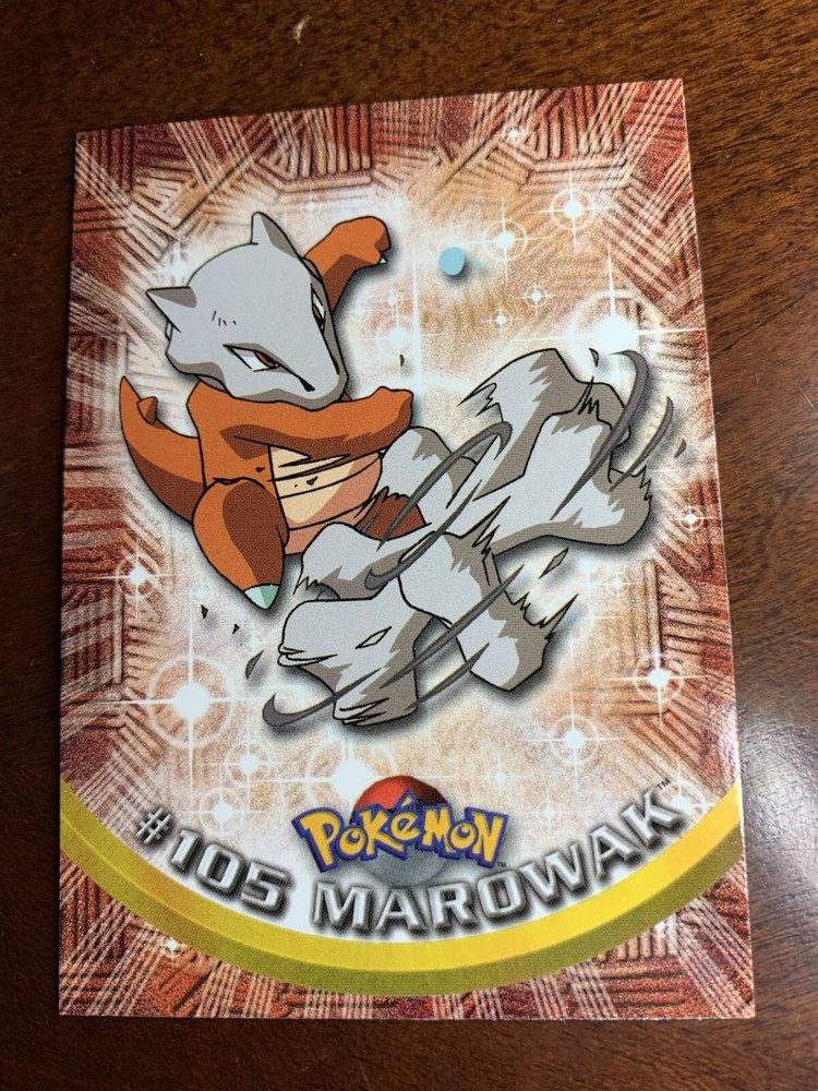 2000 Topps Pokemon TV Series 2 #105 Marowak NM Trading Card Free Combined Shipping