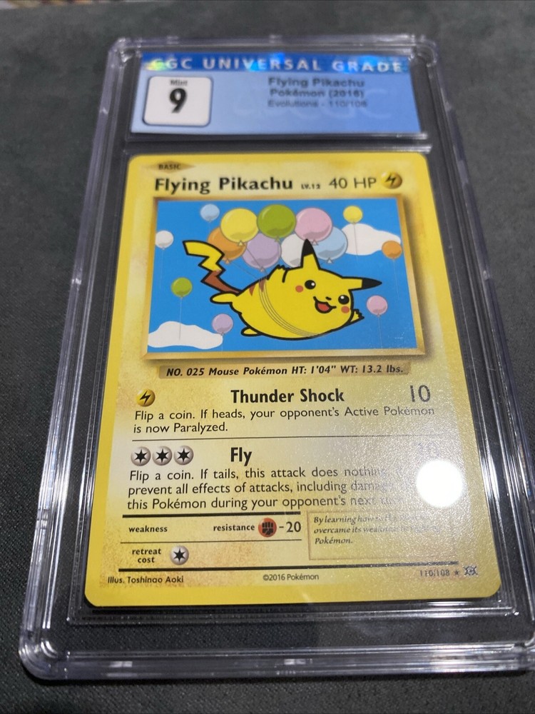 2016 FLYING PIKACHU 110/108 CGC 9