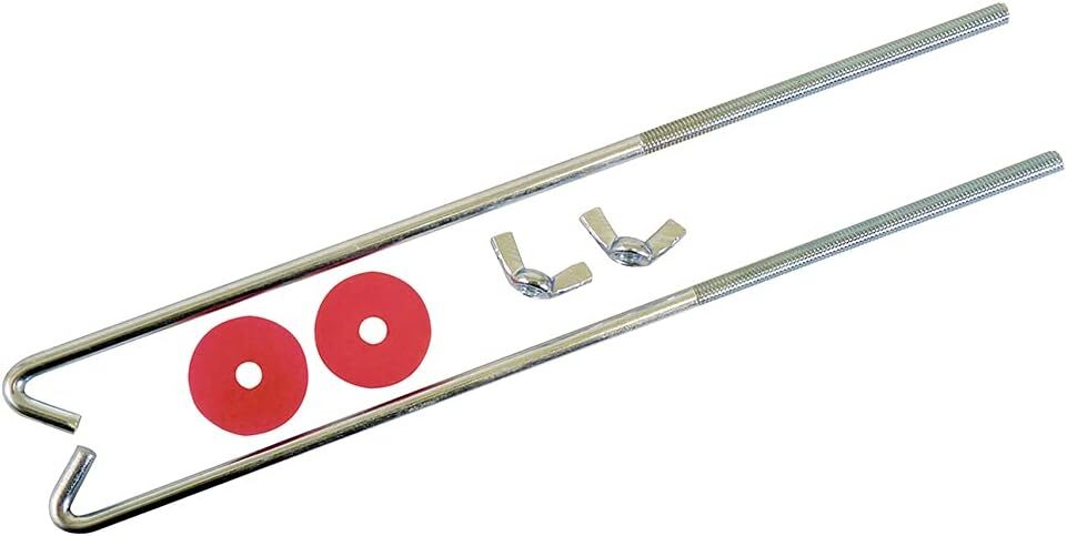 Baf-j10 Battery Hold-down Kit - J-bolts, Hooks - Hold Down And Secure