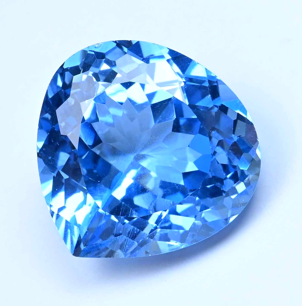 Natural Namibian Blue Jeremejevite 45.50 Ct. Certified Stunning Loose Gemstone