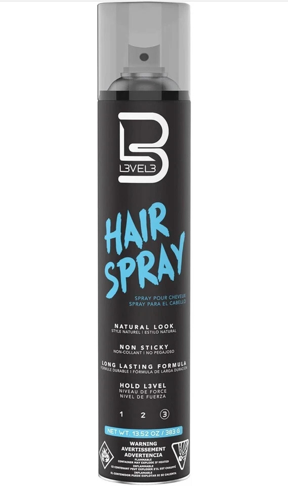 L3 Level 3 Strong Hold Hairspray for Long-Lasting Style