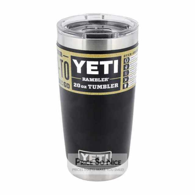YETI Black 20 Oz Rambler with MagSlider Lid - Charcoal