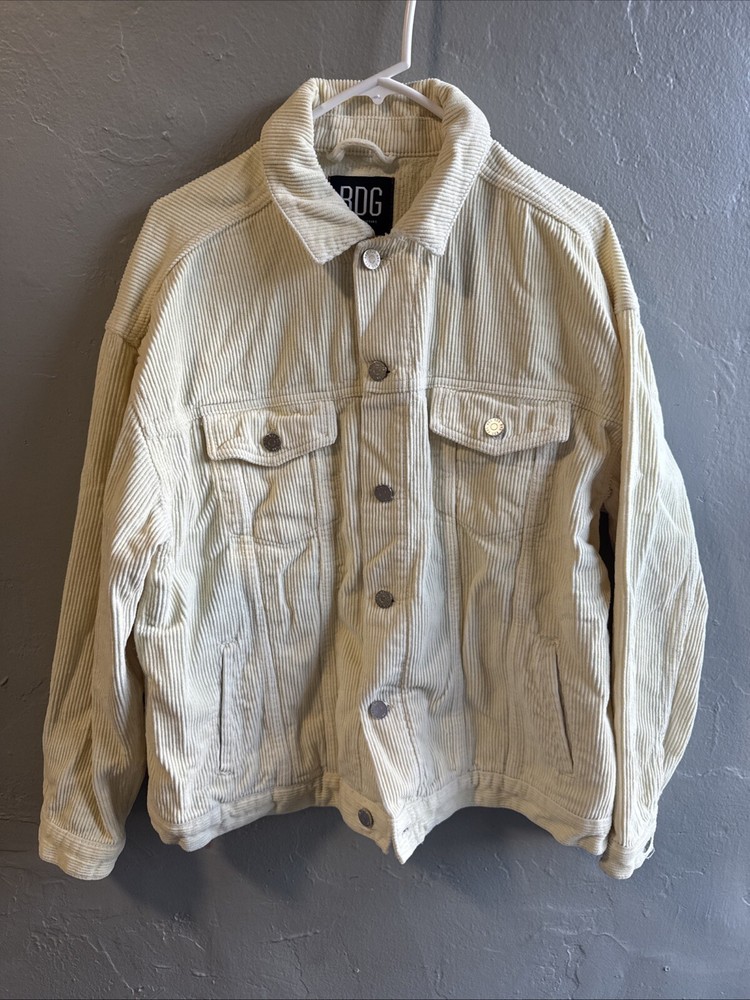 Urban Outfitters BDG Corduroy Jacket Women’s Oversized Brown Button Down XS/S