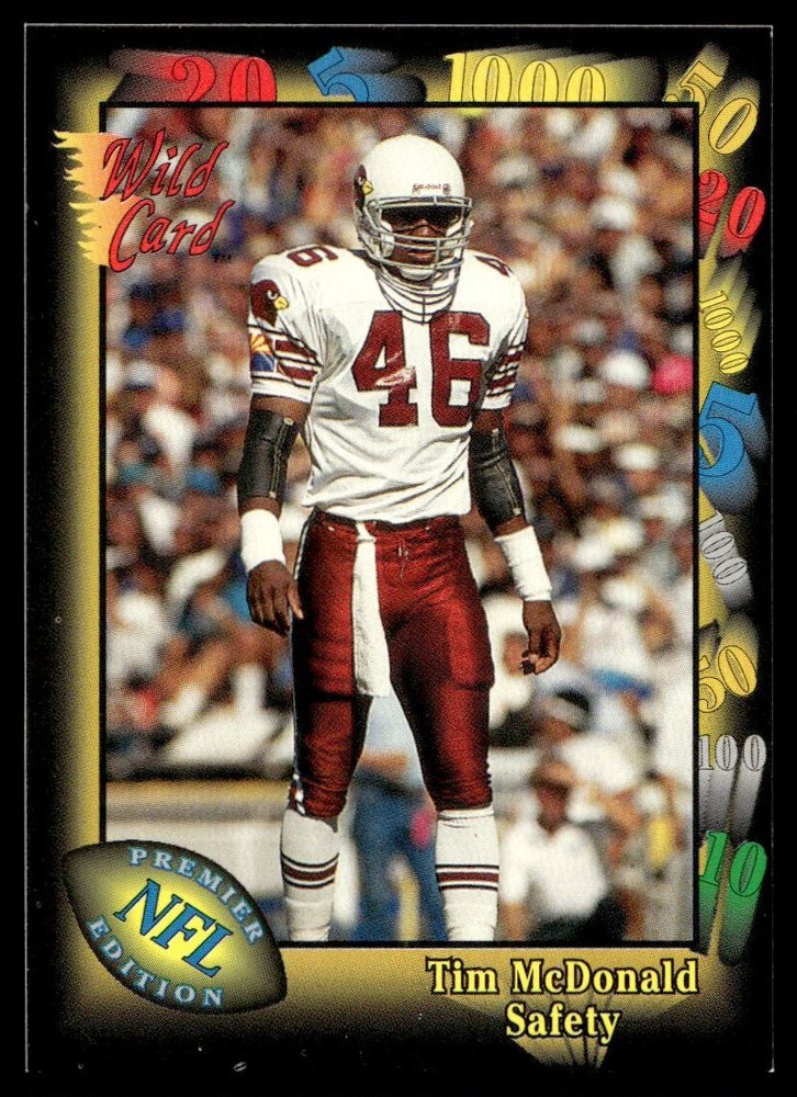 1991 Wild Card Tim McDonald Phoenix Cardinals #75