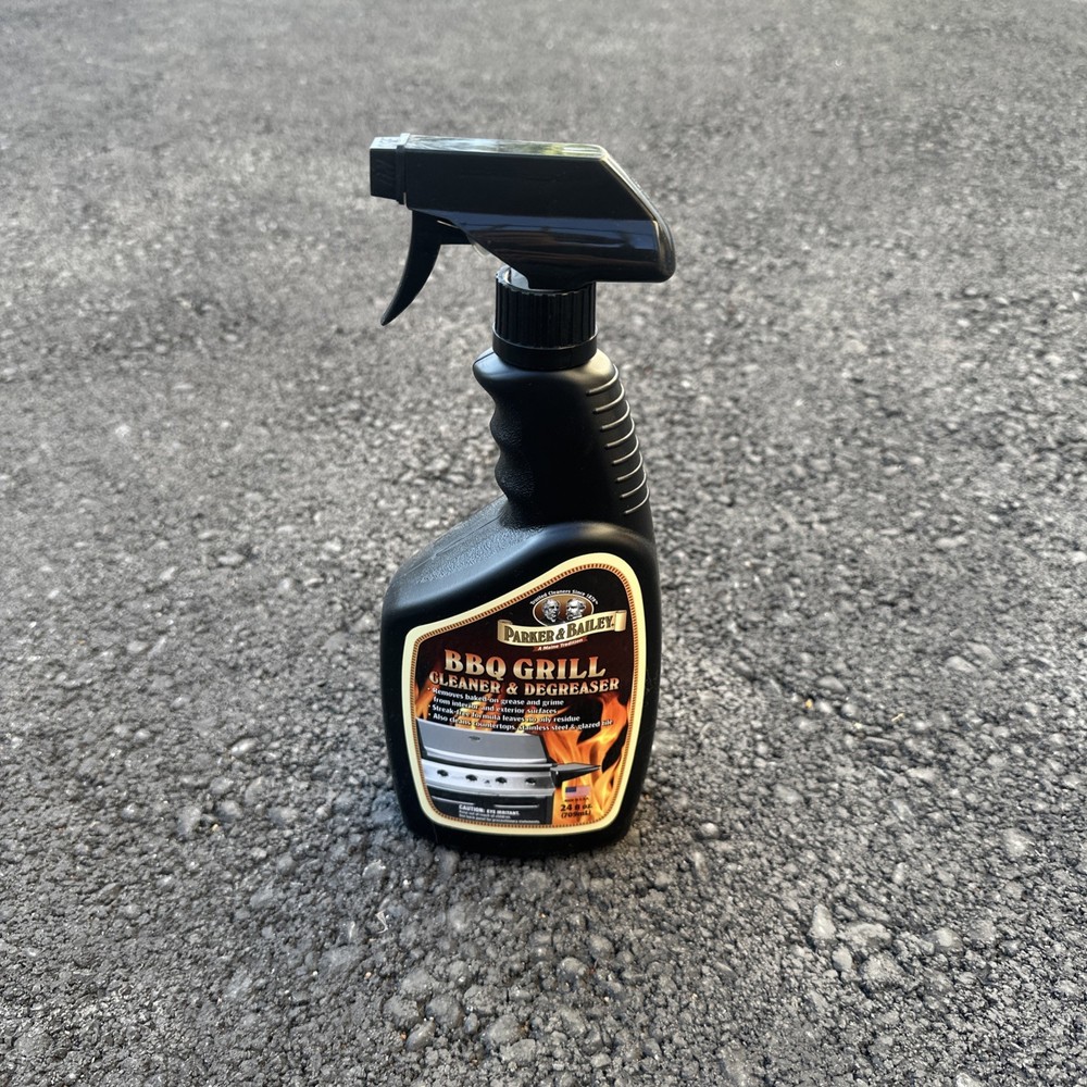 PARKER & BAILEY BBQ Grill Oven Cleaner Degreaser No Oily Residue Streak-Free