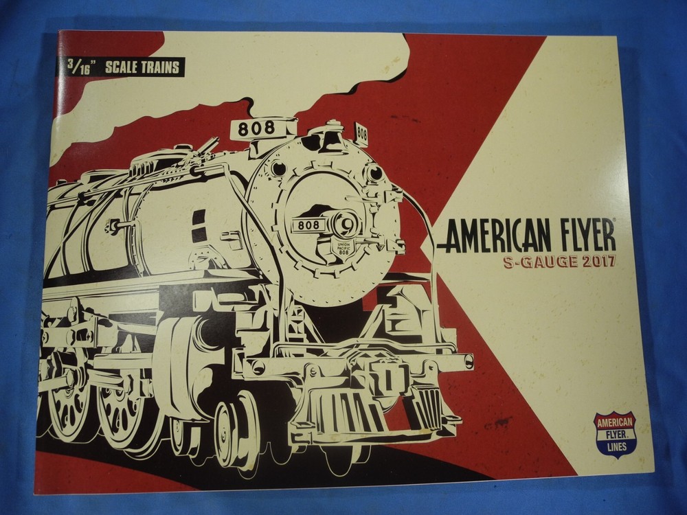 LIONEL 2017 AMERICAN FLYER TRAIN CATALOG S GAUGE train accessories  NEW