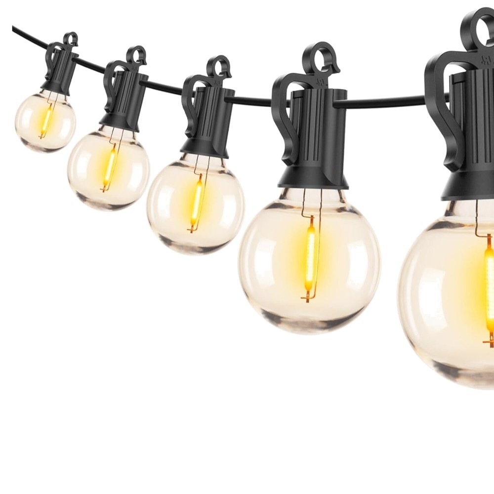 Elegant 100Ft LED String Lights for Deck and Garden - 1044 Bulbs, Touch Control