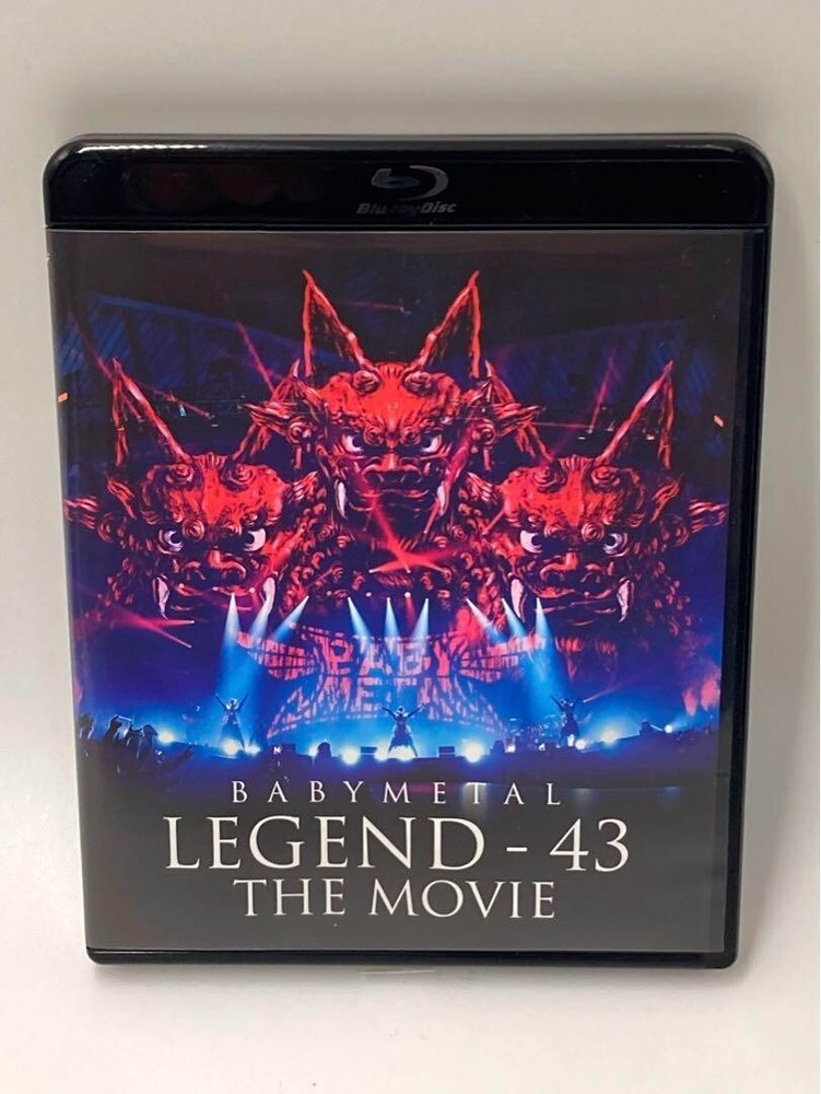 BABYMETAL LEGEND 43 THE MOVIE Blu-ray Standard Edition Region Free Concert Japan