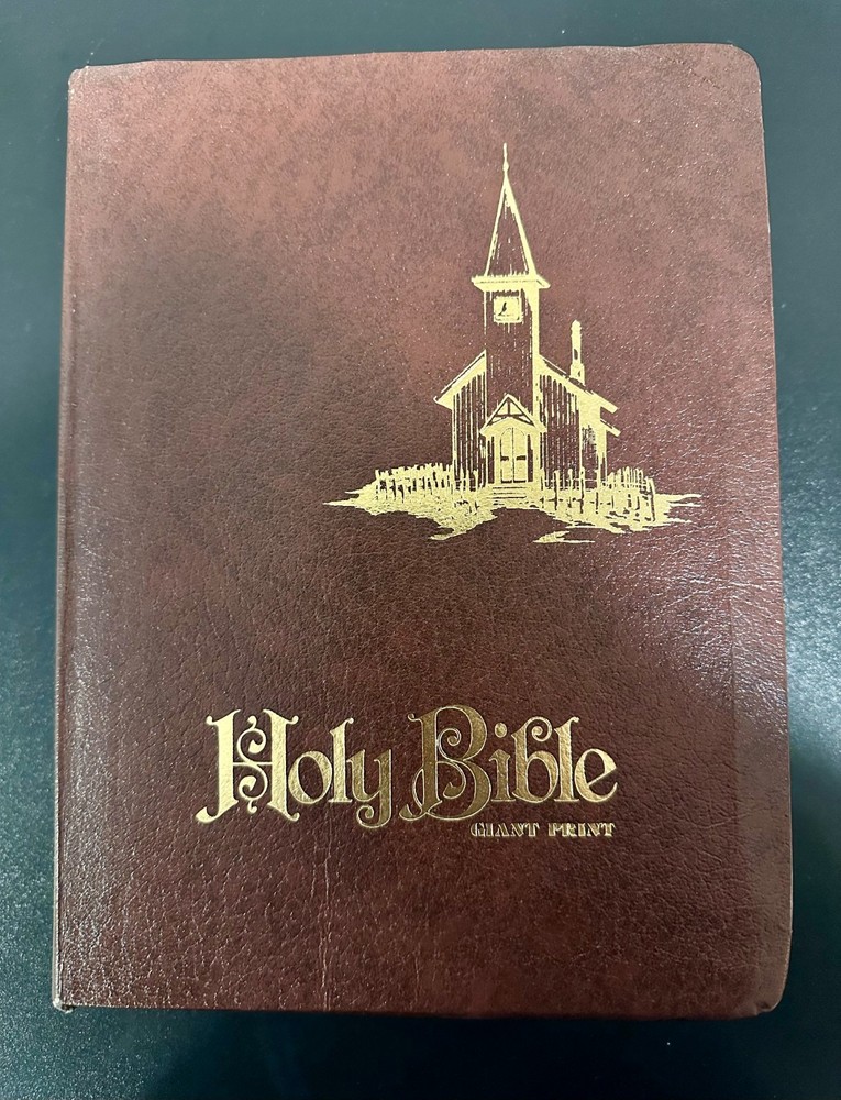 Holy Bible KJV Referenced Giant Print Edition (1977, Kedeka Publishers)