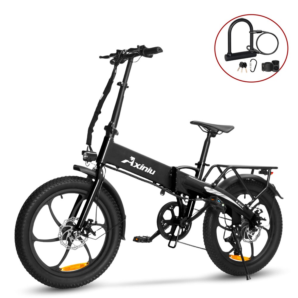 20 Inch 750W Fat Tire Folding Electric Bike for City Commuting