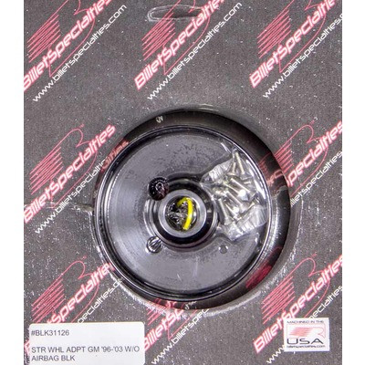 Billet Specialties BLK31126 Black Aluminum Steering Wheel for 96-03 GM Vehicles