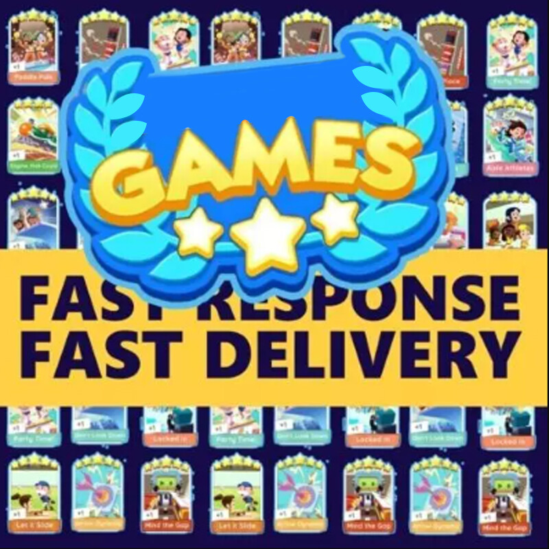 Monopoly_Go Stickers All 1-2-3-4-5 Available  FAST DELIVERY