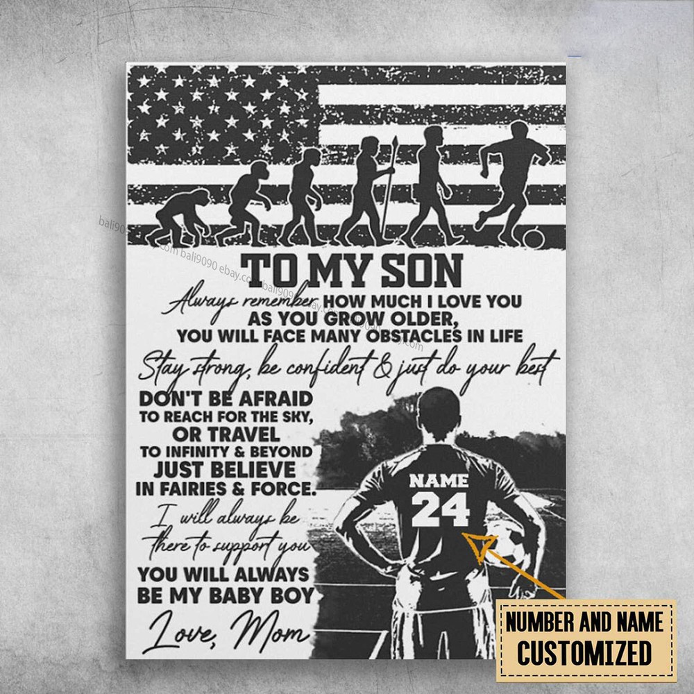 Soccer Boy, Soccer Lover, Mom And Son, To My Son, Always Remember How Much I ...