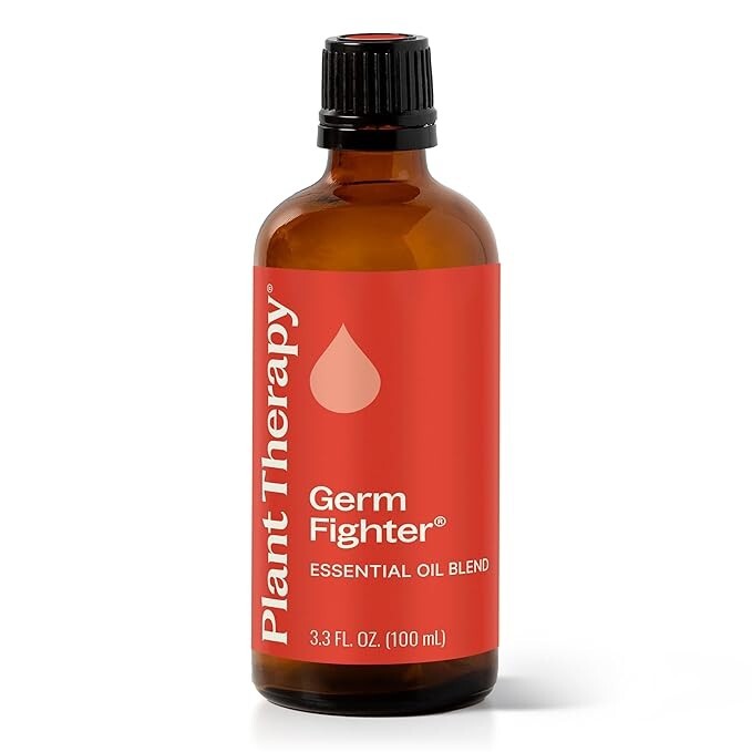 100% Pure Germ Fighter Essential Oil Blend – 3.3 fl oz
