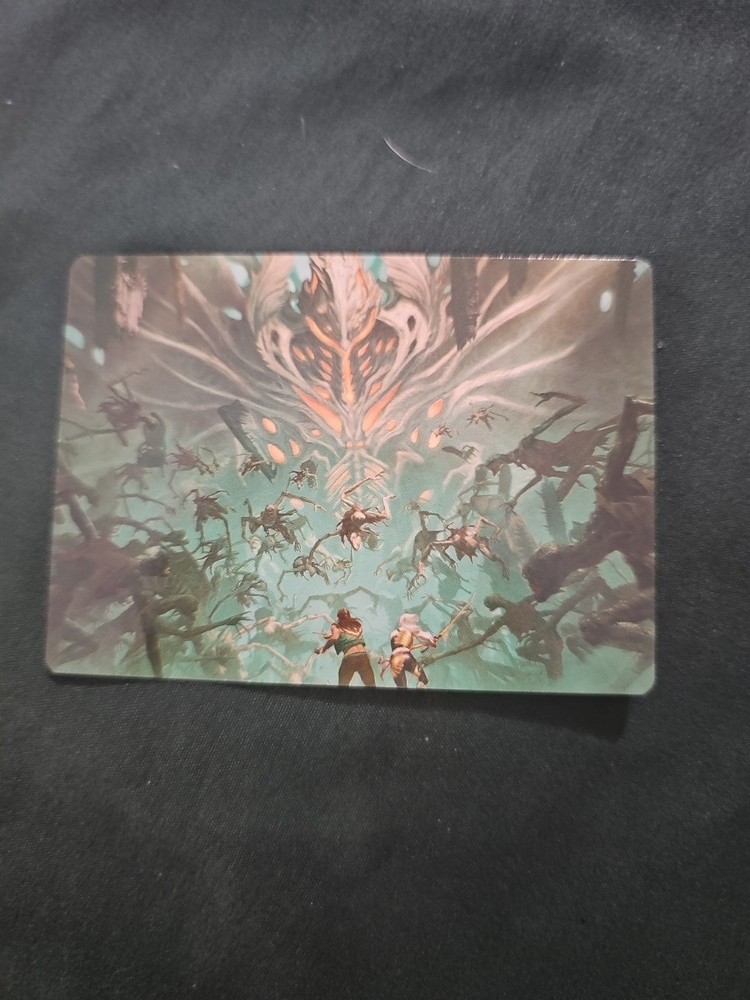 Valgavoth's Onslaught Art Card Duskmourn House of Horror Regular Edition