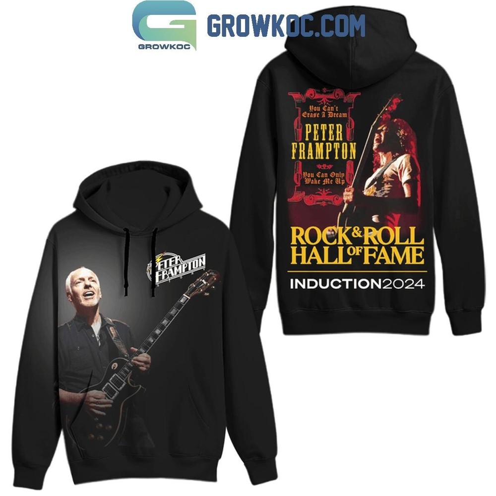 Peter Frampton You Can Only Wake Me Up Hall Of Fame 2024 Hoodie 3D