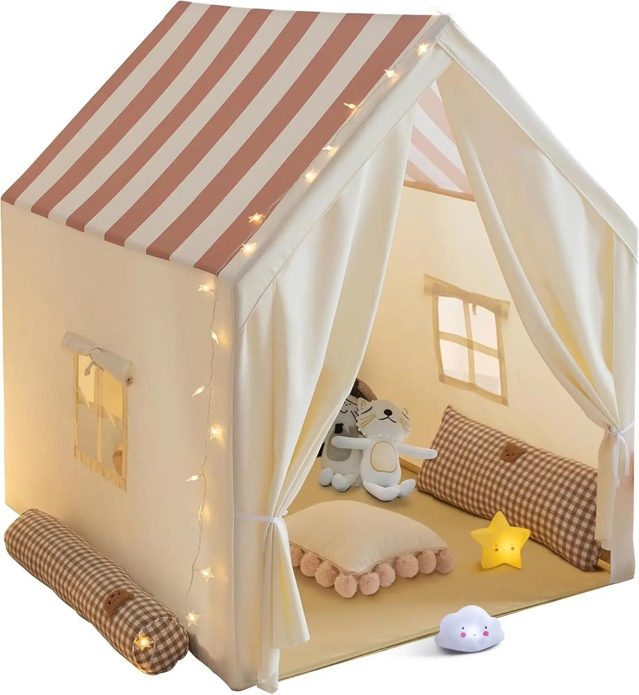 Kids Indoor Outdoor Play Tent Large Toddler Playhouse Toy House Portable Hut